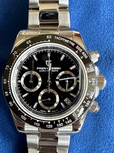 rolex daytona vs pagani design|pagani daytona watch review.